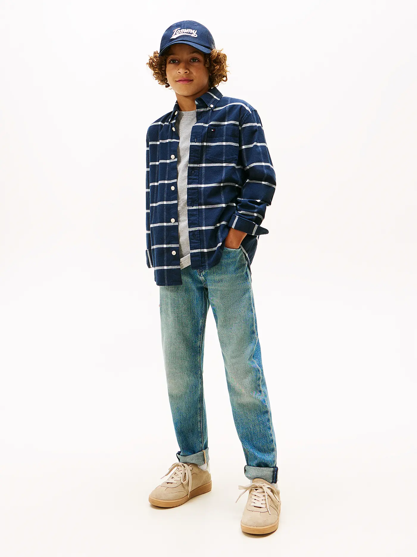 TOMMY HILFIGER | Jungen  Jeans Regular Fit | 